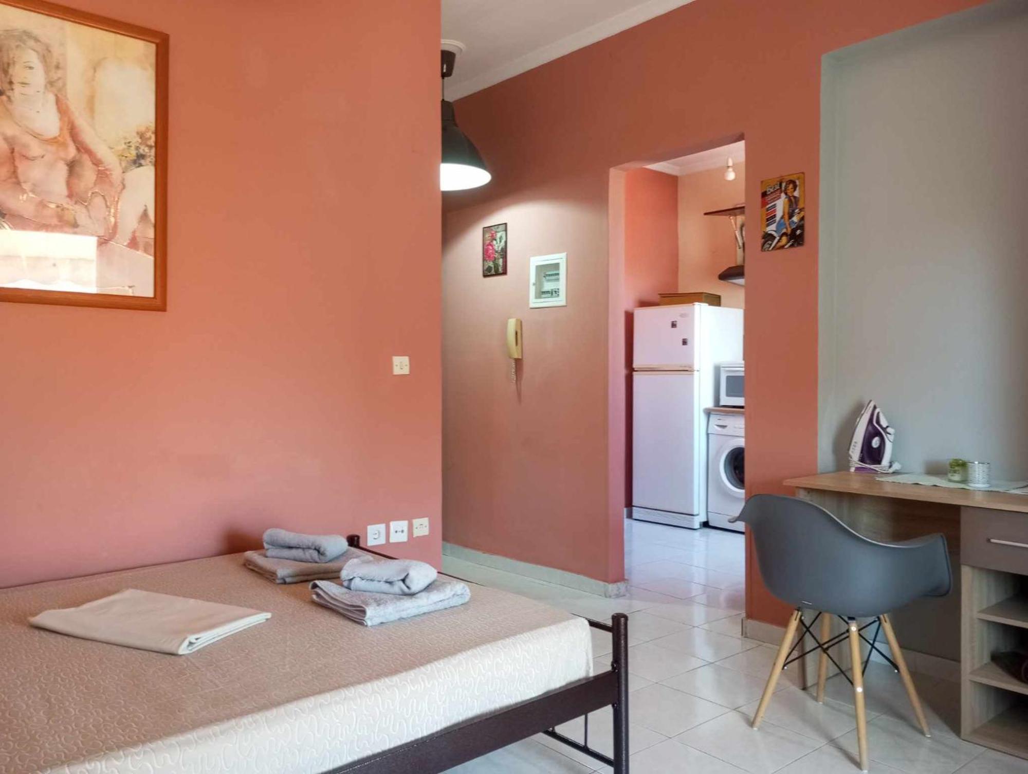 Cozy Studio Flat 1 Bedroom-Very Central Location Mytilíni Kültér fotó